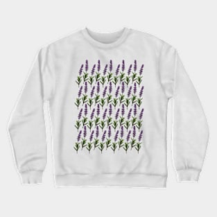 Vintage Lavender Pattern Crewneck Sweatshirt